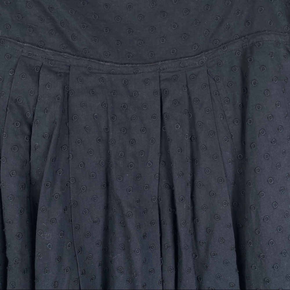 BCBG Max Azria black eyelet skirt - Picture 2 of 6